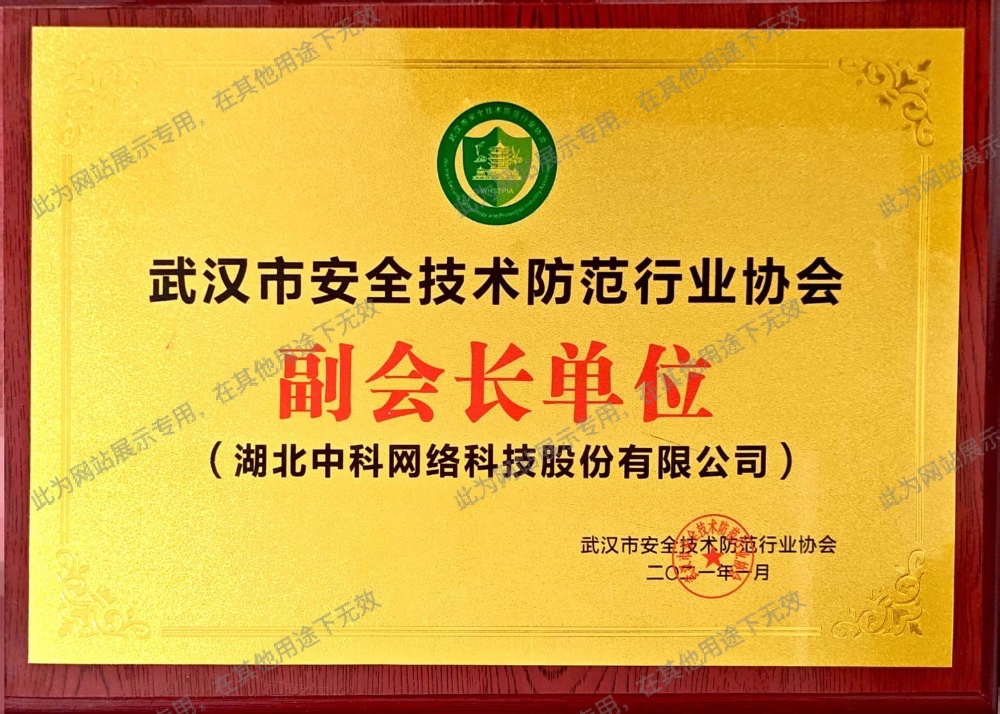 武漢市安全防范技術(shù)協(xié)會(huì)副會(huì)長單位